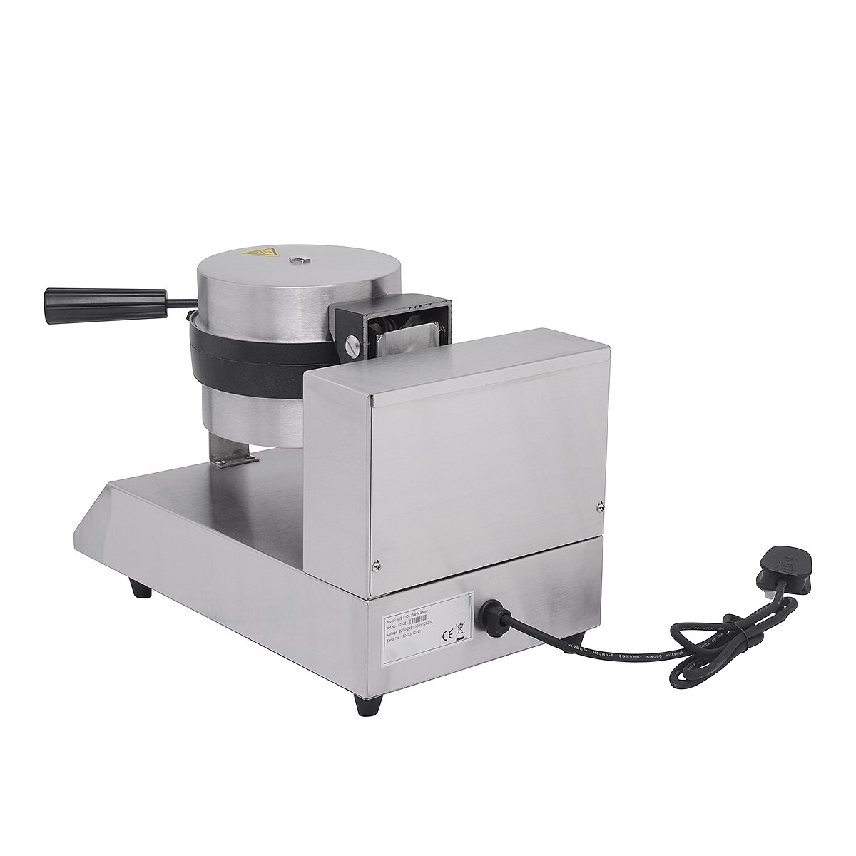 Commercial Single Belgian Waffle Maker Iron Machine