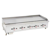 Commercial Gas Griddle 5 burners 150cm 37.5kW (NG/LPG)