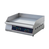 Electric Countertop Griddle with Chrome Plate 61cm 3+3kW