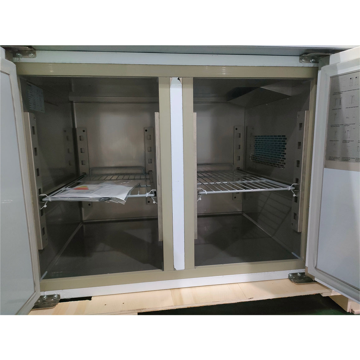 2 Door Freezer Counter with Backsplash - 272L (GN2200BT)