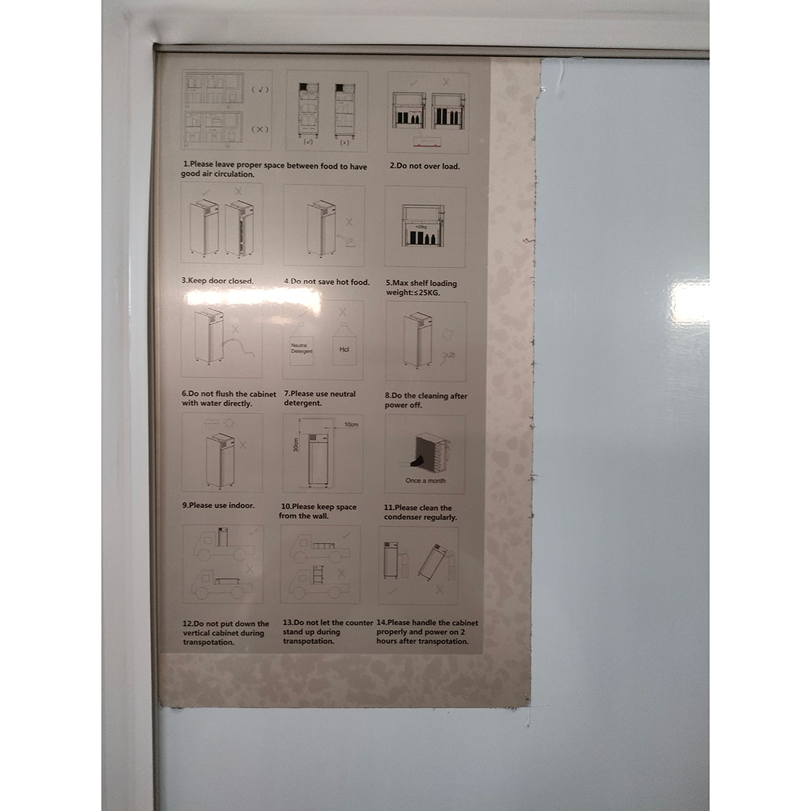 Commercial Freezer Upright Cabinet Double Door 1375L (GN1410BT)