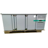 3 Door Refrigerated Counter with Backsplash 418L (GN3200TN)