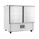 2 Door Refrigerated Salad Counter with Lid and Cutting Board 215L (S900)