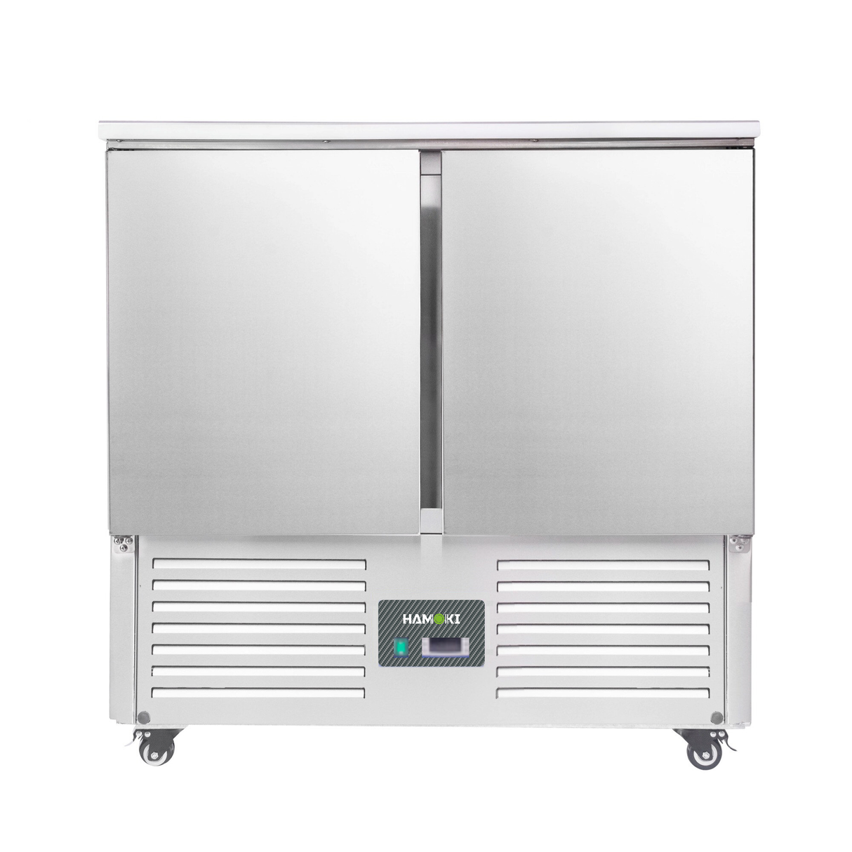 2 Door Refrigerated Salad Counter with Lid and Cutting Board 215L (S900)