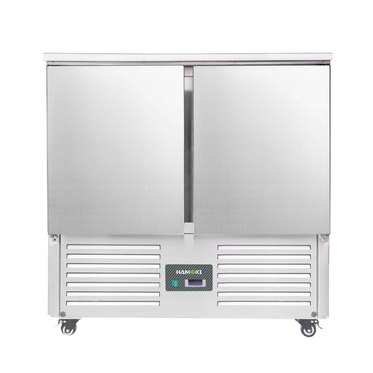 2 Door Refrigerated Salad Counter with Stainless Steel Top 215L (S901)