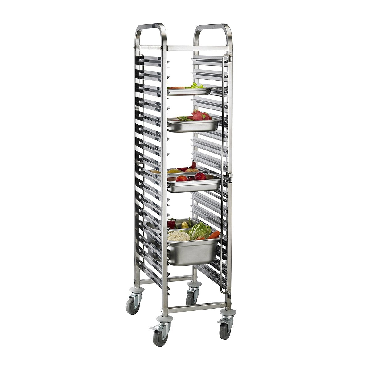 Rack Trolley 16 Shelves for Baking Trays GN Pan 1/1