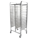 Rack Trolley 2x15 Shelves for Baking Trays GN Pan 1/1