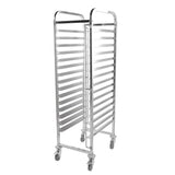 Rack Trolley 15 Shelves for Baking Trays