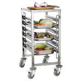 Rack Trolley 6 Shelves for Baking Trays GN Pan 1/1