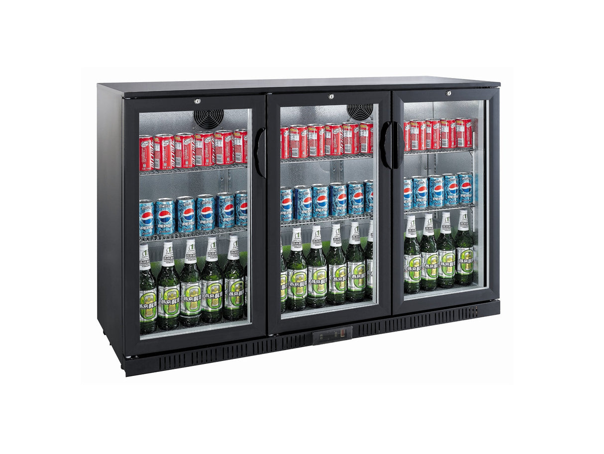 Triple Door Bottle Cooler Hinged Doors (LG-320H)