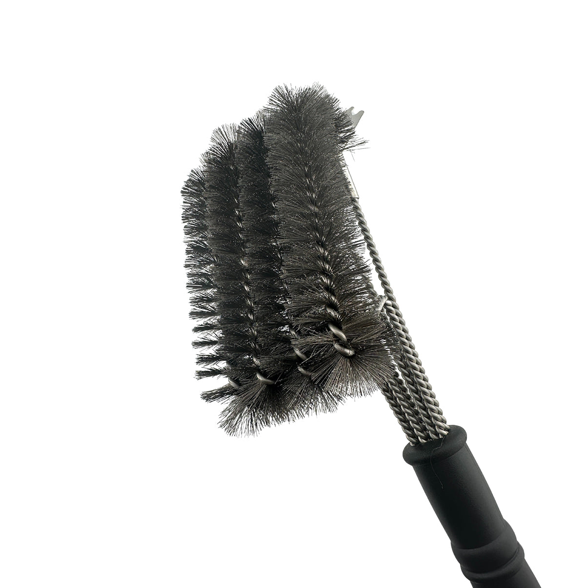 B4C Grill Cleaner Brush with Metal Scraper 304 Stainless Steel 450mm (BB-S04)