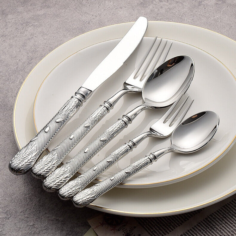 Dine Table Spoon Stainless Steel Ears Style-Solid