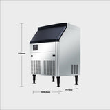 Commercial Ice Cube Machine 73kg/24Hr (HAM-73K)