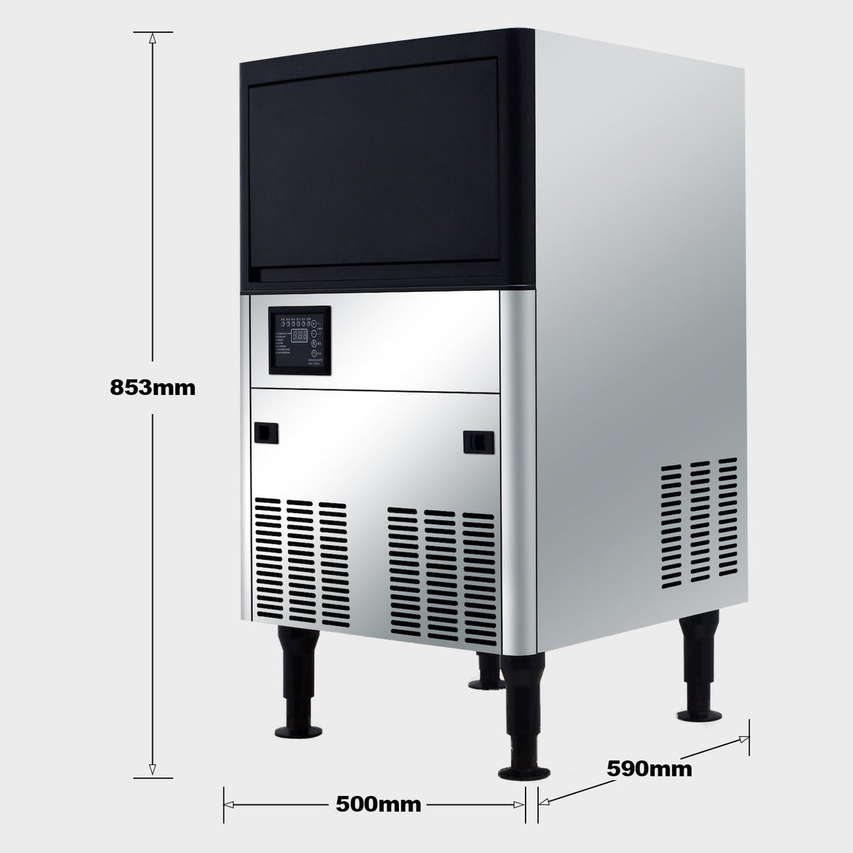 Commercial Ice Cube Machine 55kg/24Hr (HAM-55K)